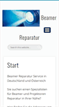 Mobile Screenshot of beamer-reparatur.com